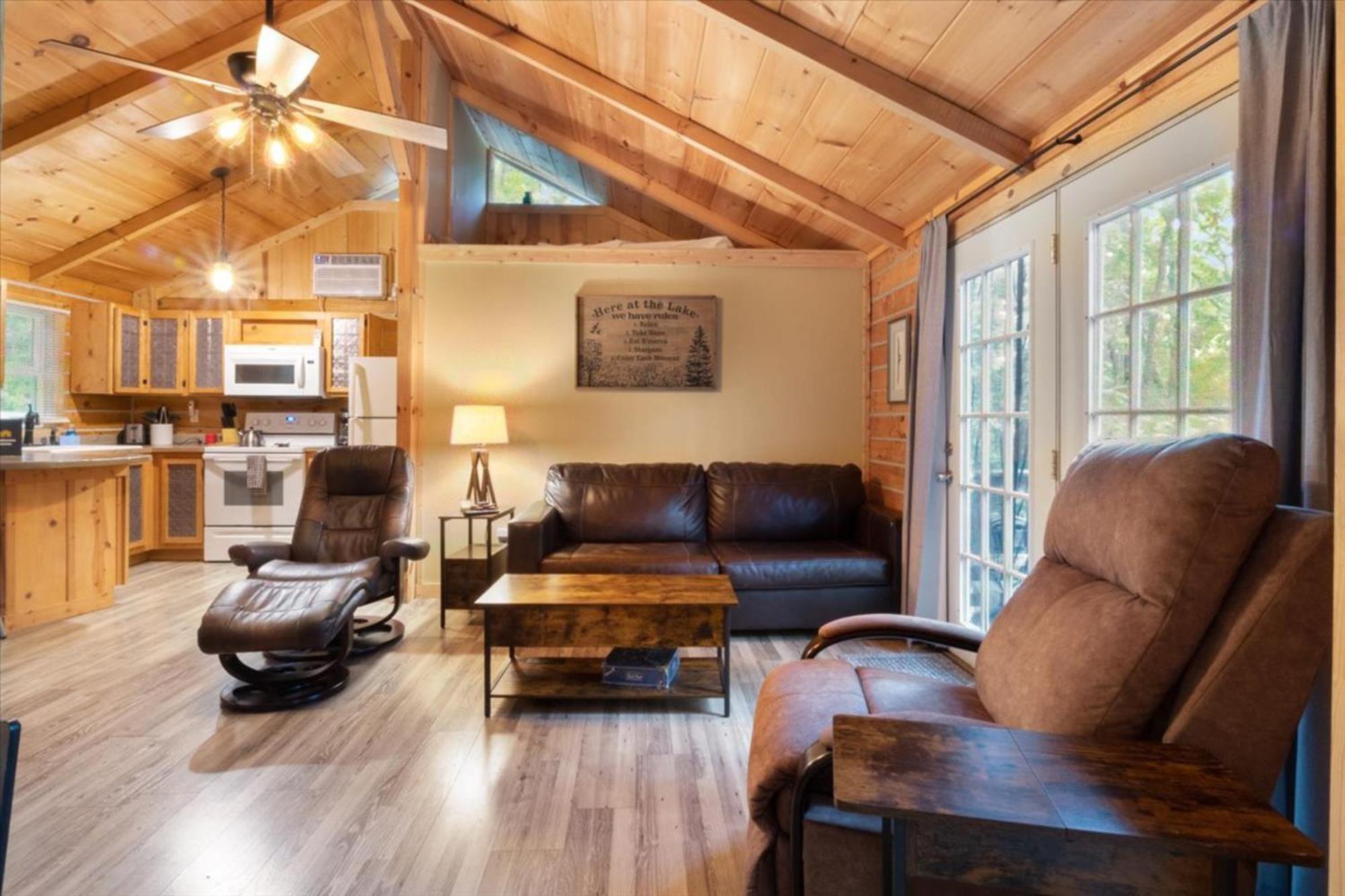 The Eldon Cabin Experience Exterior photo