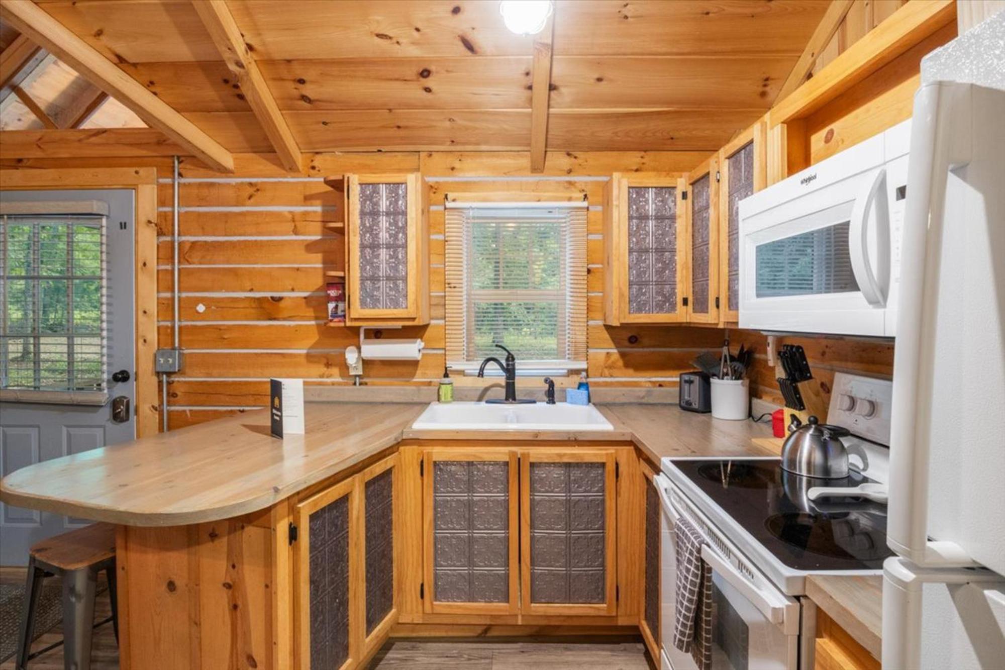 The Eldon Cabin Experience Exterior photo